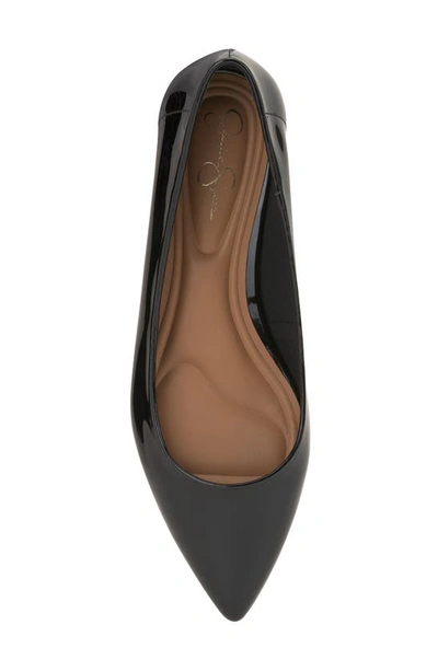Jessica Simpson Cazzedy Pointed Toe Flat In Black