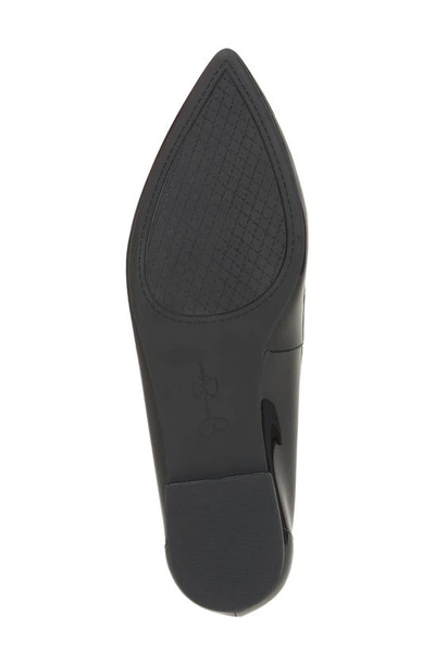 Jessica Simpson Cazzedy Pointed Toe Flat In Black