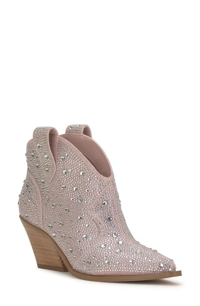 Shop Jessica Simpson Zadie Bootie In Blush