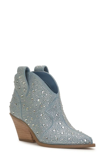 Shop Jessica Simpson Zadie Bootie In Medium Blue