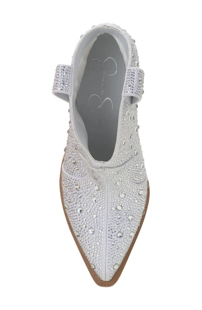 Jessica Simpson Zadie Bootie In White