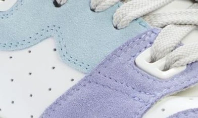 Shop Acne Studios Colorblock Low Top Sneaker In Blue/ White