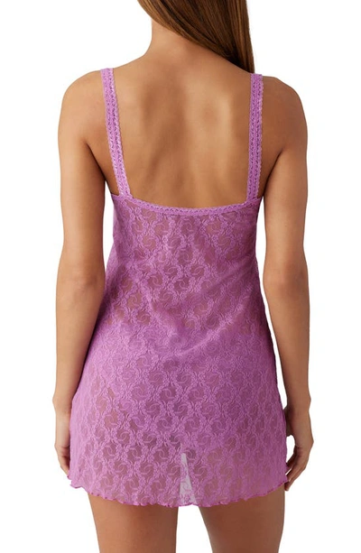 Shop B.tempt'd By Wacoal Lace Kiss Chemise In Mulberry