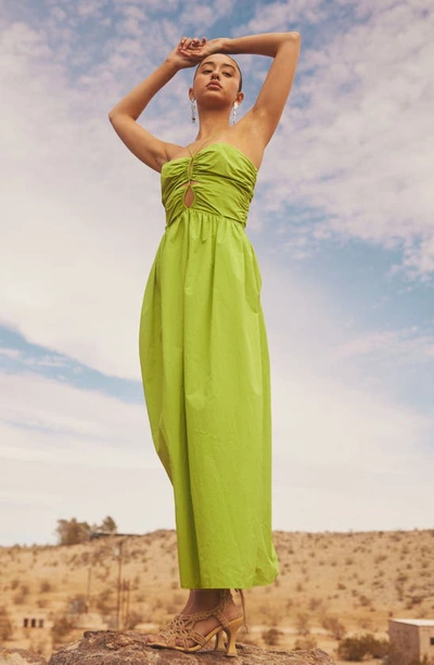 Shop Rails Silvia Maxi Dress In Banana Leaf