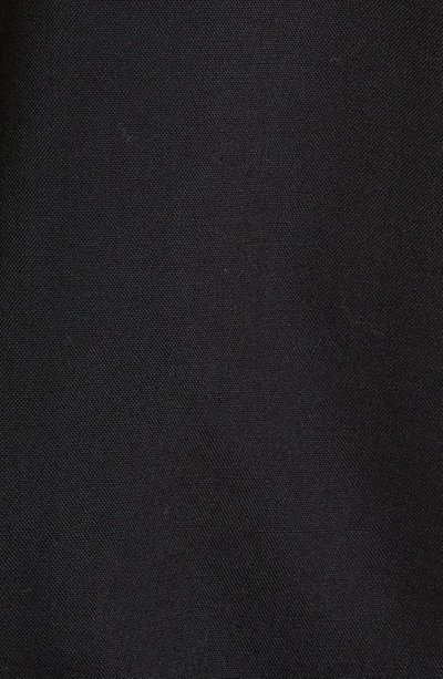 Shop Amiri Arts District Wool Blend Blouson Jacket In Black