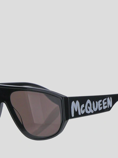 Shop Alexander Mcqueen Sunglasses In Blacksmoke