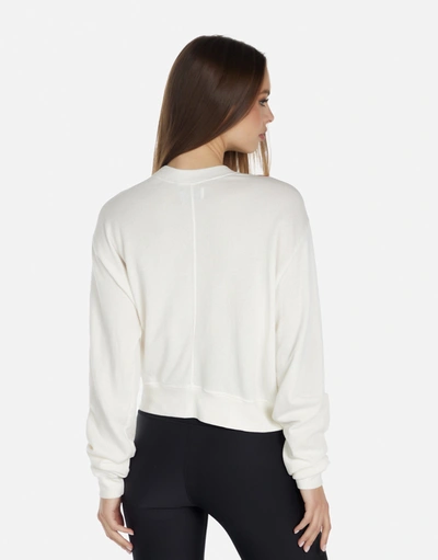 Lauren Moshi Spalding Retro Skate In Milk