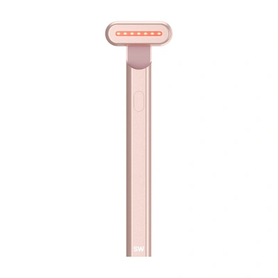 Shop Solawave Advanced Skincare Wand With Red Light Therapy In Rose Gold