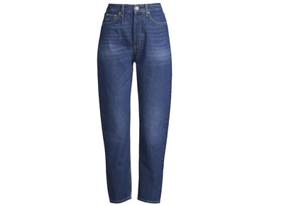 Shop Rag & Bone Ryan High Rise Five Pocket Style Jeans In Jasper In Blue