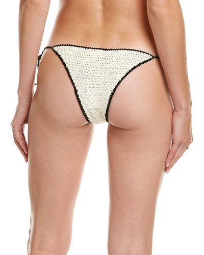 Shop Solid & Striped The Azalea Bikini Bottom In White