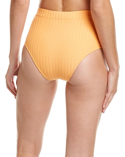 Shop Solid & Striped The Lilo Bikini Bottom In Orange