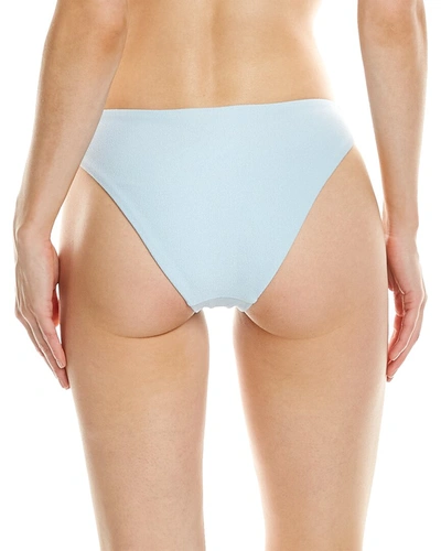 Weworewhat Classic Scoop Bikini Bottom In Blue