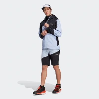 Shop Adidas Originals Men's Adidas Terrex Xperior Hybrid Rain Jacket In Multi