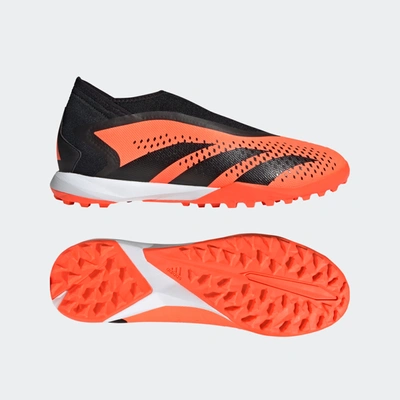 Shop Adidas Originals Men's Adidas Predator Accuracy.3 Laceless Turf Soccer Shoes In Multi