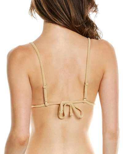 Weworewhat Cooper Bikini Top In Multi