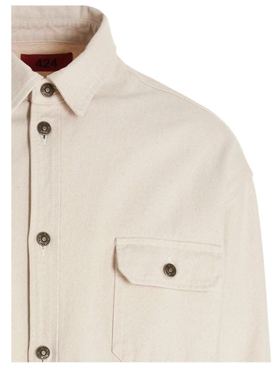 Shop 424 Cotton Overshirt