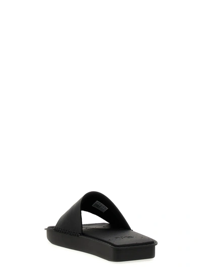 Shop Y-3 Water Slide Sandals Black