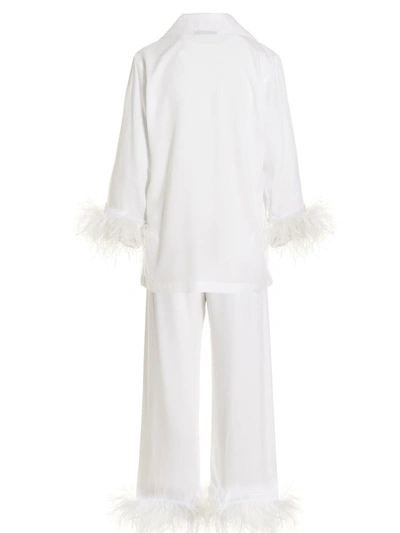 Shop Sleeper 'party Pajama' Suit In White