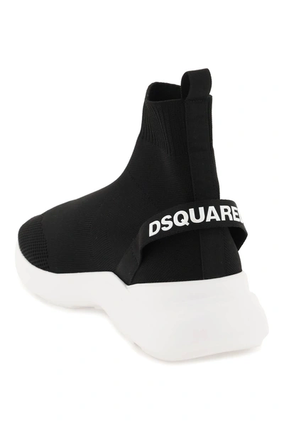 Shop Dsquared2 Fly High Top Sneakers