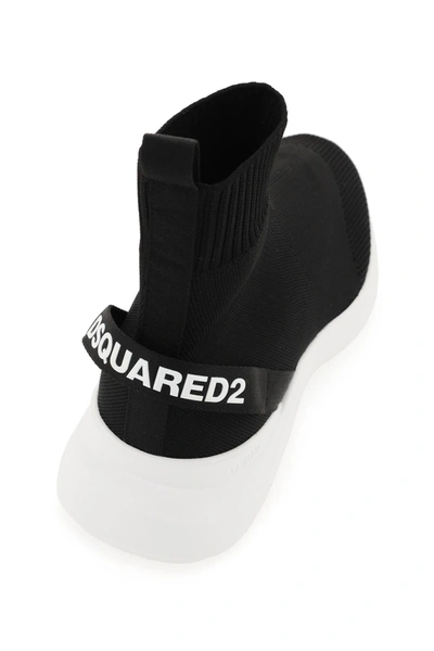 Shop Dsquared2 Fly High Top Sneakers