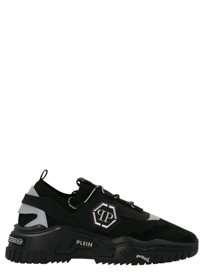 Shop Philipp Plein Vegan Trainer Sneakers Black