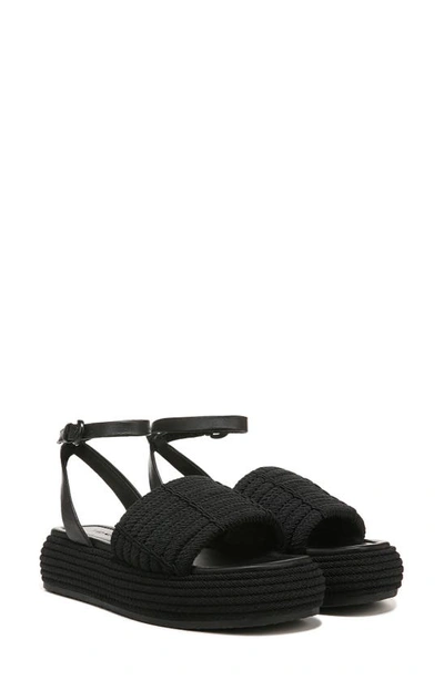 Shop Vince Pali Cord Platform Sandal In Black