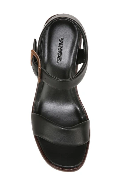 Shop Vince Noelle Platform Sandal In Black