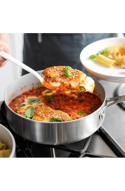 Greenpan Venice Pro 13-piece Stainless Steel Ceramic Nonstick Cookware Set In Stainless Steel