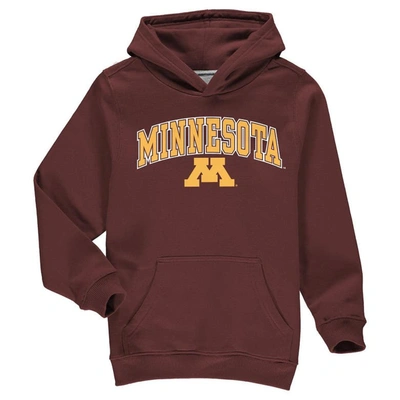 Shop Fanatics Youth  Branded Maroon Minnesota Golden Gophers Campus Pullover Hoodie