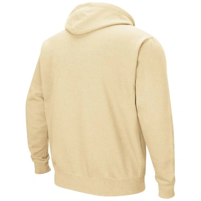 Shop Colosseum Gold Vanderbilt Commodores Arch And Logo Pullover Hoodie