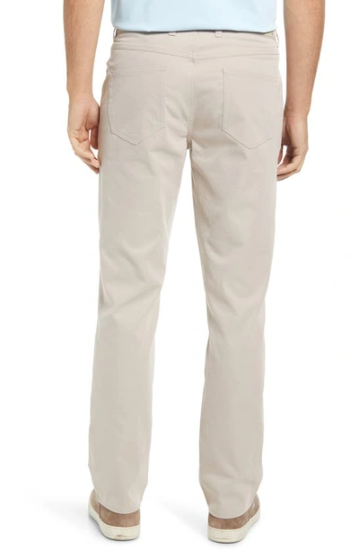 Peter Millar Eb66 Performance Five-pocket Trousers In Khaki