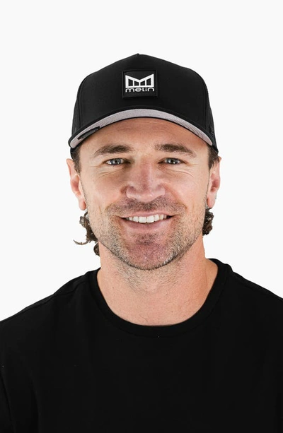 Melin Hydro Odyssey Stacked Hat In Black