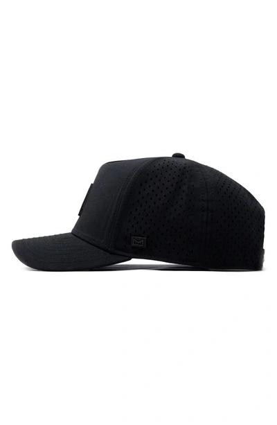 Shop Melin Odyssey Stacked Hydro Performance Snapback Hat In Black