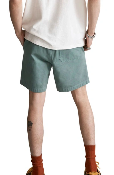 Madewell Cotton Everywhere Shorts In Summer Breeze