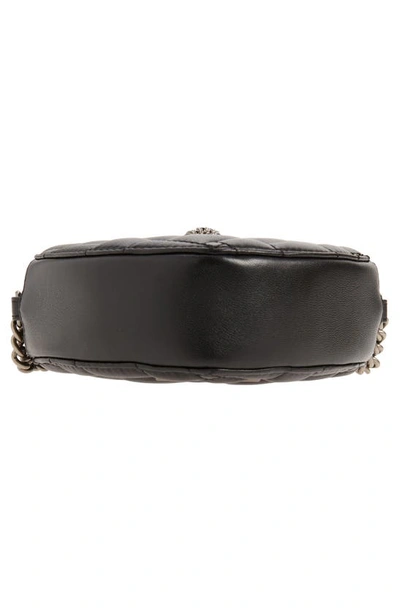 Kurt Geiger Kensington Heart-shaped Crossbody Bag In Black