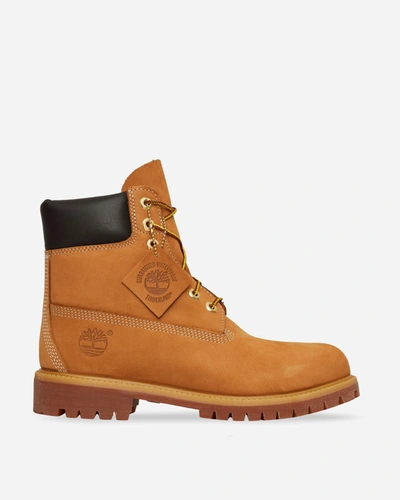 Shop Timberland Premium 6 Inch Boots Wheat In Beige