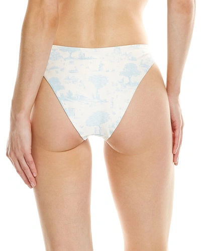 Weworewhat Delilah Bikini Bottom In Blue