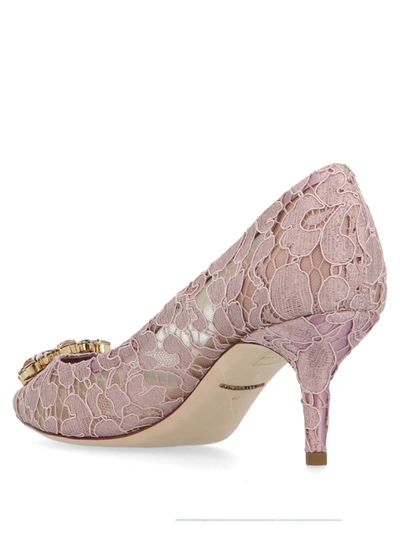 Shop Dolce & Gabbana Bellucci Pumps Pink