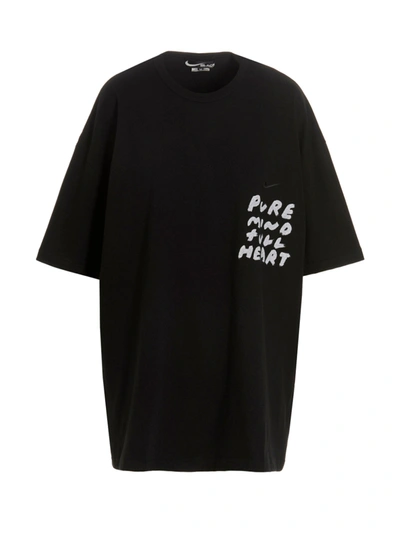 Comme Des Garcons Black 'pure Mind Full Heart' Collab. T-shirt Nike  Terminator In Black | ModeSens