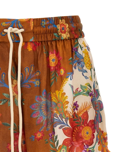 Shop Zimmermann Ginger Shorts Bermuda, Short Multicolor