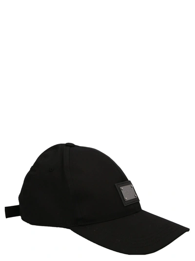 Shop Dolce & Gabbana Logo Plaque Cap