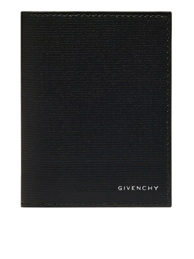 Shop Givenchy Card Holder In 4g Classic Leather In Black