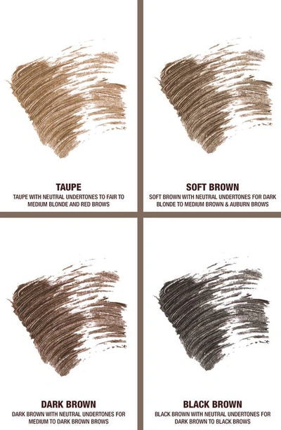 Charlotte Tilbury Legendary Brows Micro-precision Tinted Brow Gel In Black Brown