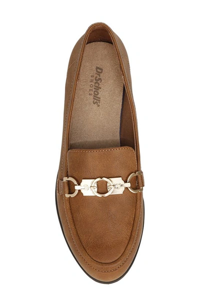 Shop Dr. Scholl's Rate Adorn Loafer In Brown Leather