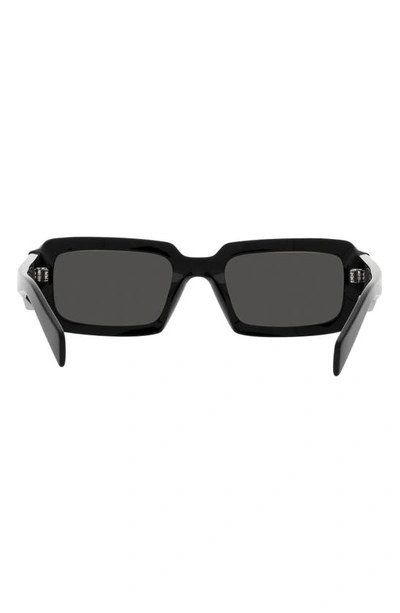 Shop Prada 55mm Cat Eye Sunglasses In Black