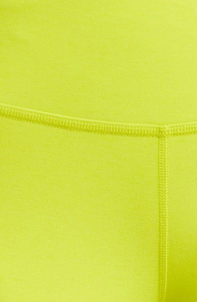 Shop Beyond Yoga At Your Leisure High Waist Leggings In True Chartreuse Heather