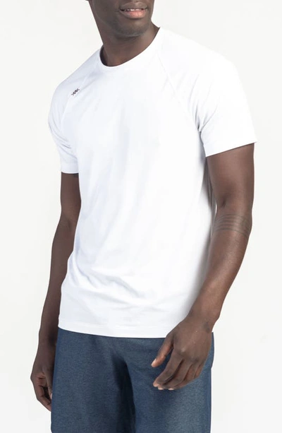Shop Rhone Athletic Short Sleeve T-shirt In Bright White