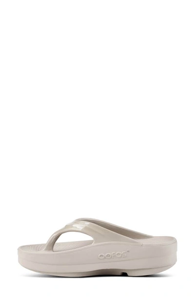 Oofos Oomega Flip Flop In Nomad