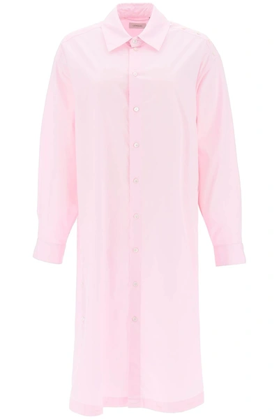 Shop Lemaire 'playful' Maxi Shirt Dress
