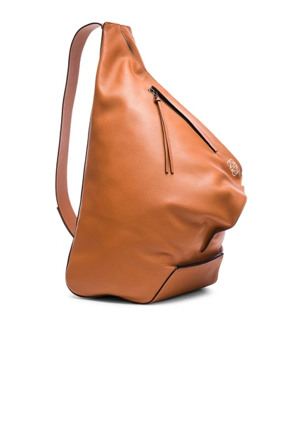 Shop Loewe Anton Backpack In Tan